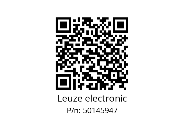   Leuze electronic 50145947