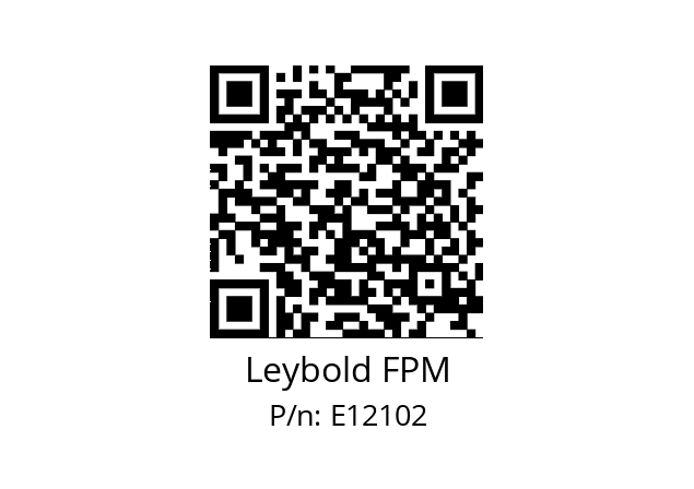   Leybold FPM E12102