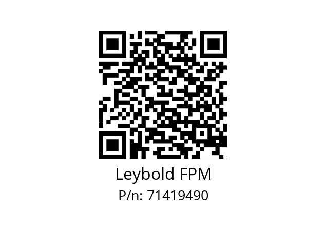   Leybold FPM 71419490