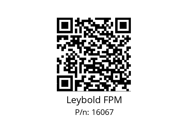   Leybold FPM 16067