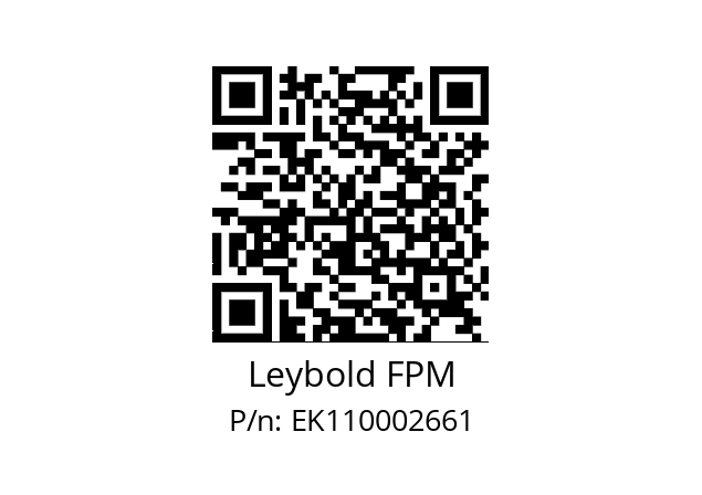   Leybold FPM EK110002661