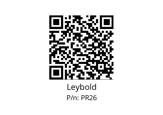   Leybold PR26