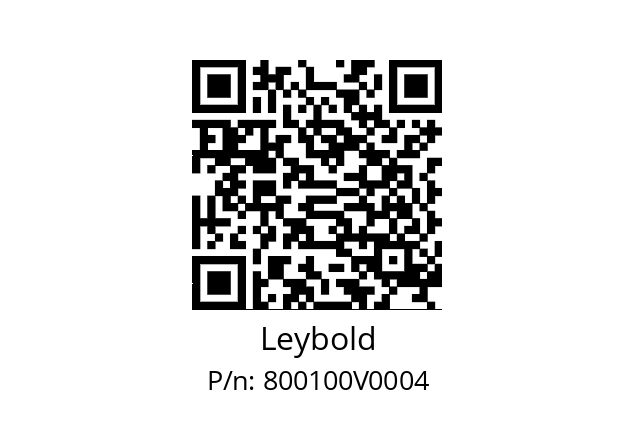   Leybold 800100V0004