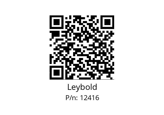   Leybold 12416