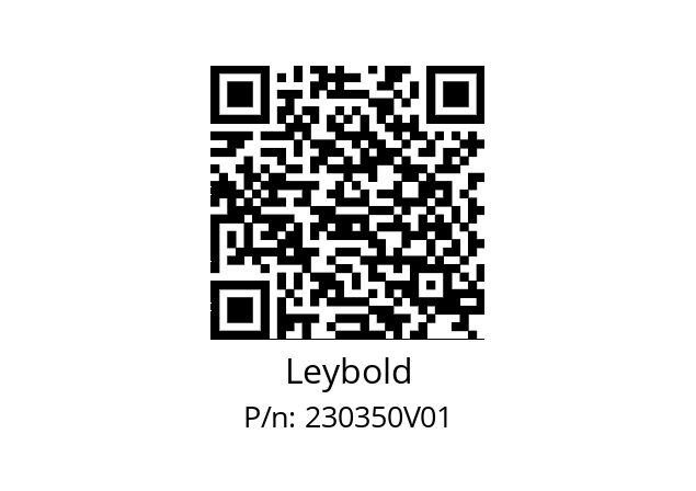   Leybold 230350V01