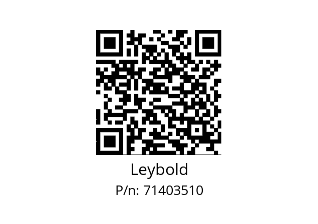   Leybold 71403510