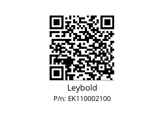   Leybold EK110002100