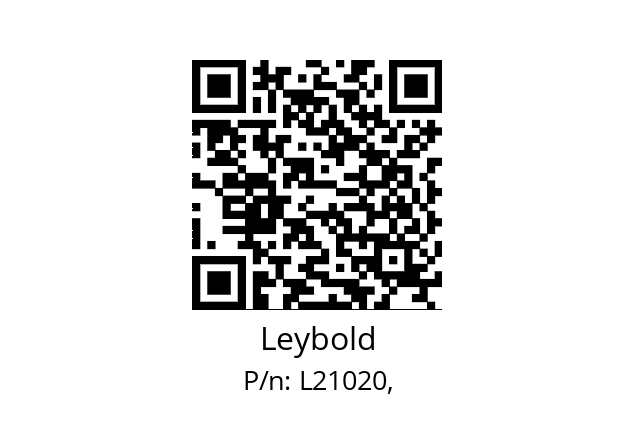   Leybold L21020,