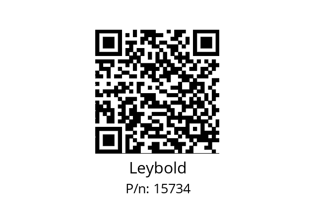   Leybold 15734