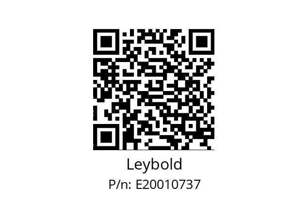   Leybold E20010737