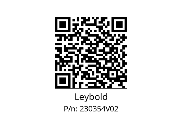   Leybold 230354V02