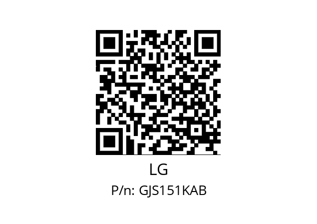   LG GJS151KAB