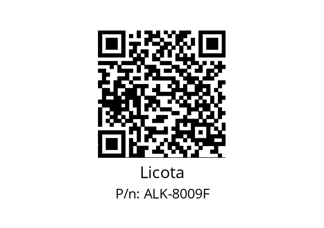   Licota ALK-8009F