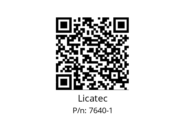   Licatec 7640-1