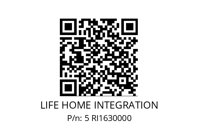   LIFE HOME INTEGRATION 5 RI1630000