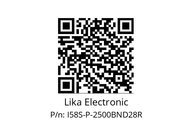   Lika Electronic I58S-P-2500BND28R