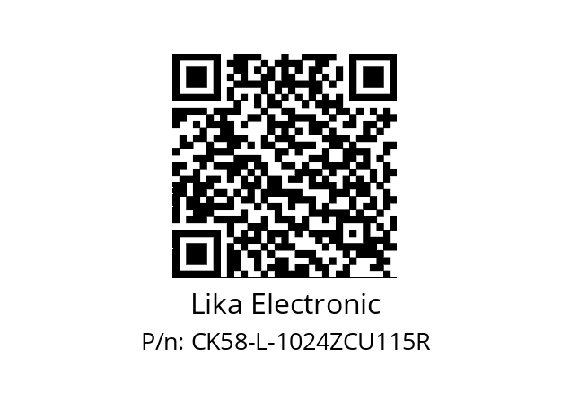   Lika Electronic CK58-L-1024ZCU115R