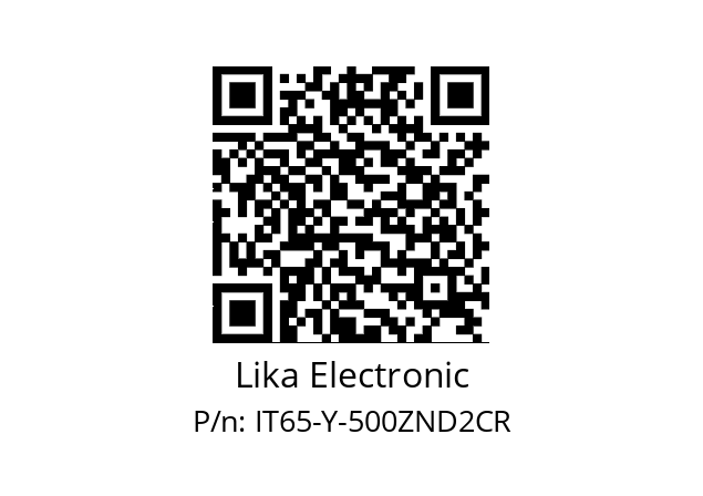   Lika Electronic IT65-Y-500ZND2CR