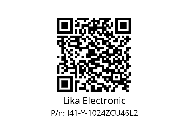   Lika Electronic I41-Y-1024ZCU46L2