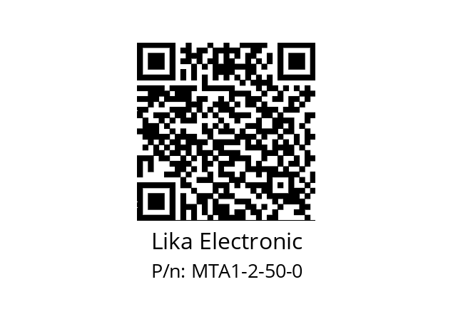   Lika Electronic MTA1-2-50-0