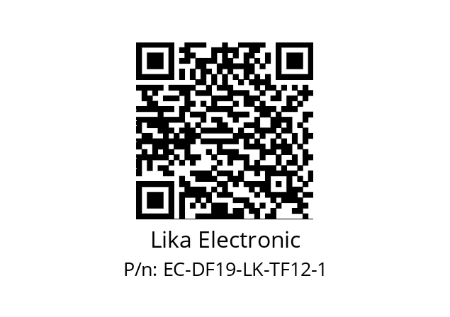   Lika Electronic EC-DF19-LK-TF12-1