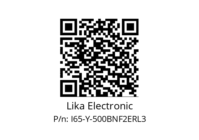   Lika Electronic I65-Y-500BNF2ERL3