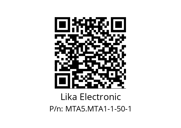   Lika Electronic MTA5.MTA1-1-50-1