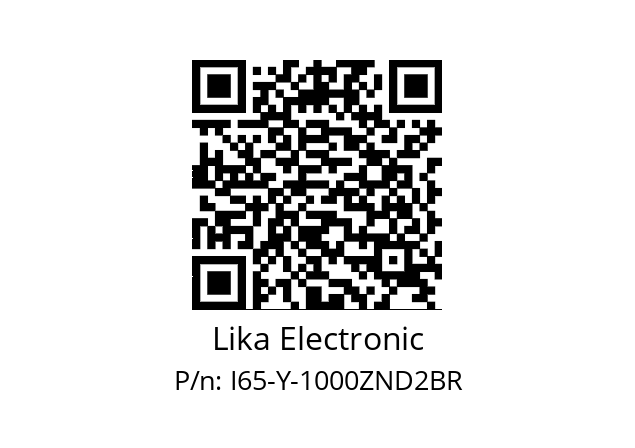   Lika Electronic I65-Y-1000ZND2BR