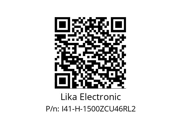   Lika Electronic I41-H-1500ZCU46RL2