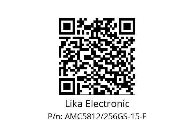   Lika Electronic AMC5812/256GS-15-E