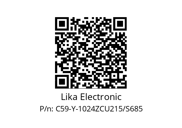   Lika Electronic C59-Y-1024ZCU215/S685