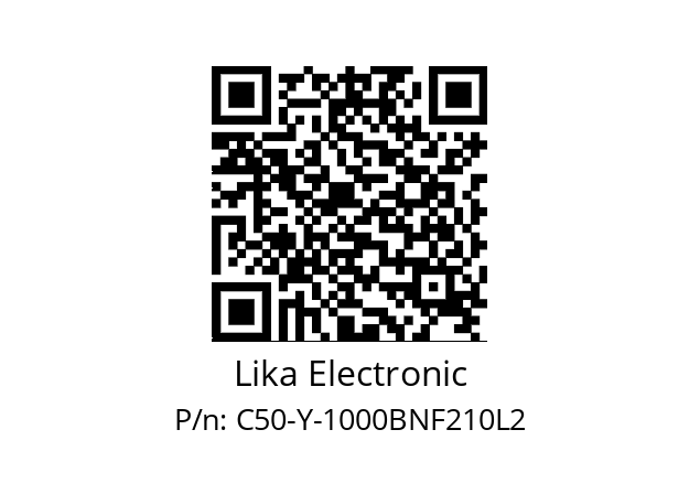   Lika Electronic C50-Y-1000BNF210L2