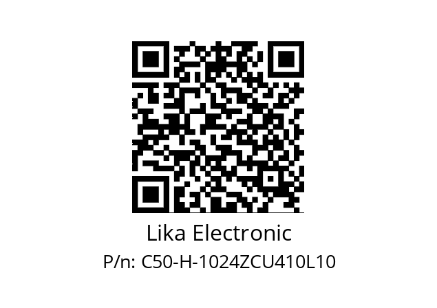   Lika Electronic C50-H-1024ZCU410L10