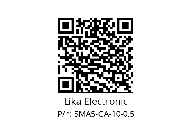   Lika Electronic SMA5-GA-10-0,5