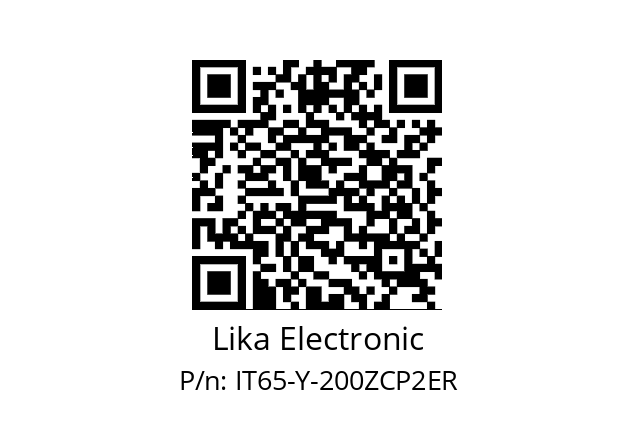   Lika Electronic IT65-Y-200ZCP2ER