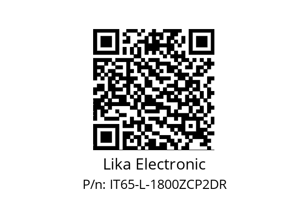   Lika Electronic IT65-L-1800ZCP2DR