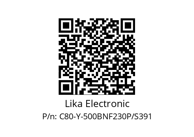   Lika Electronic C80-Y-500BNF230P/S391