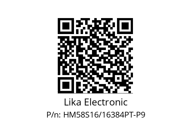   Lika Electronic HM58S16/16384PT-P9