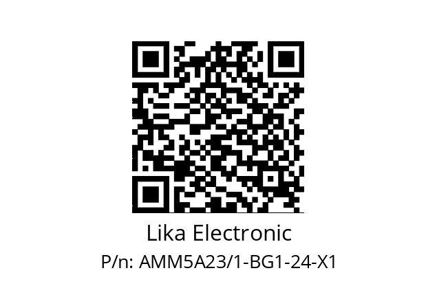   Lika Electronic AMM5A23/1-BG1-24-X1