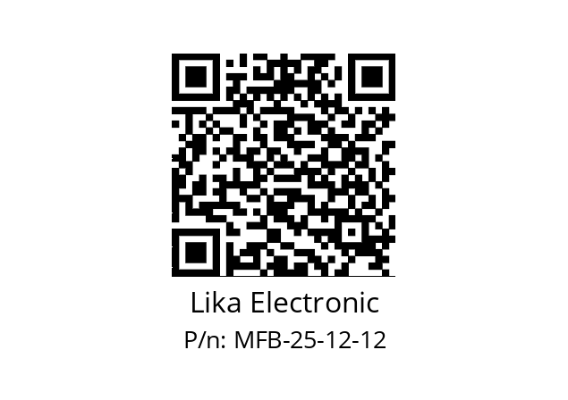   Lika Electronic MFB-25-12-12