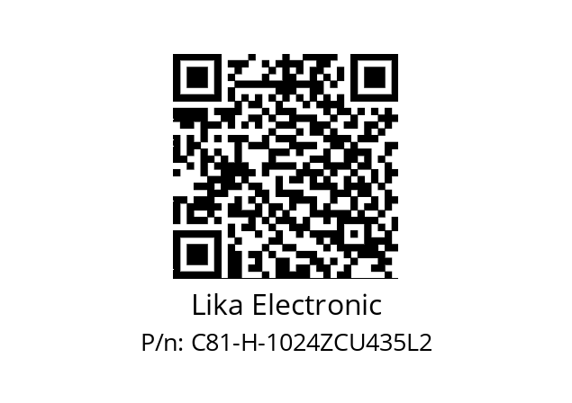   Lika Electronic C81-H-1024ZCU435L2