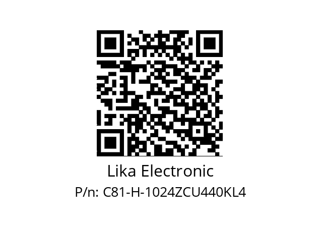   Lika Electronic C81-H-1024ZCU440KL4