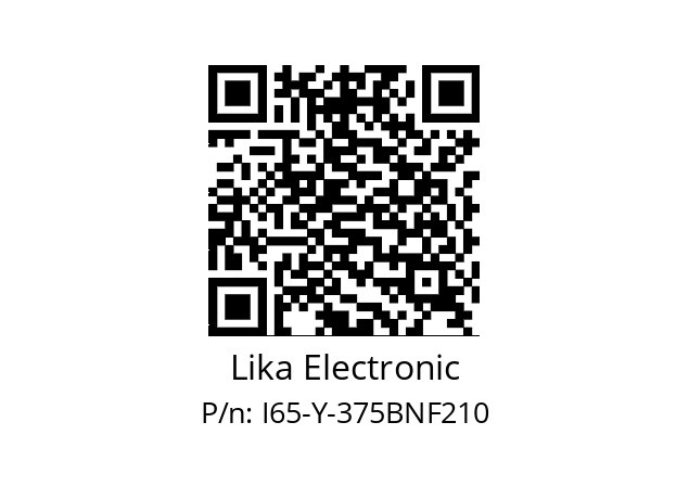   Lika Electronic I65-Y-375BNF210