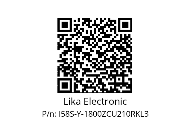   Lika Electronic I58S-Y-1800ZCU210RKL3