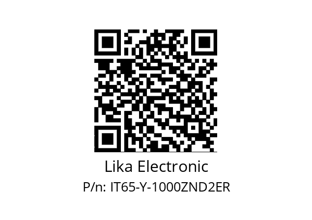   Lika Electronic IT65-Y-1000ZND2ER