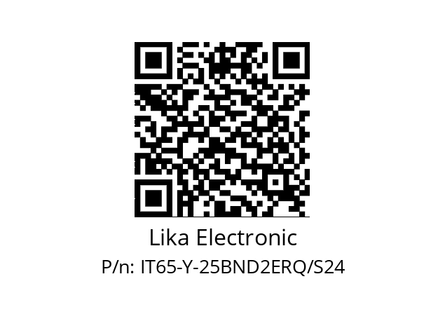   Lika Electronic IT65-Y-25BND2ERQ/S24