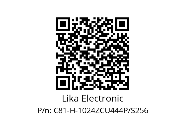   Lika Electronic C81-H-1024ZCU444P/S256