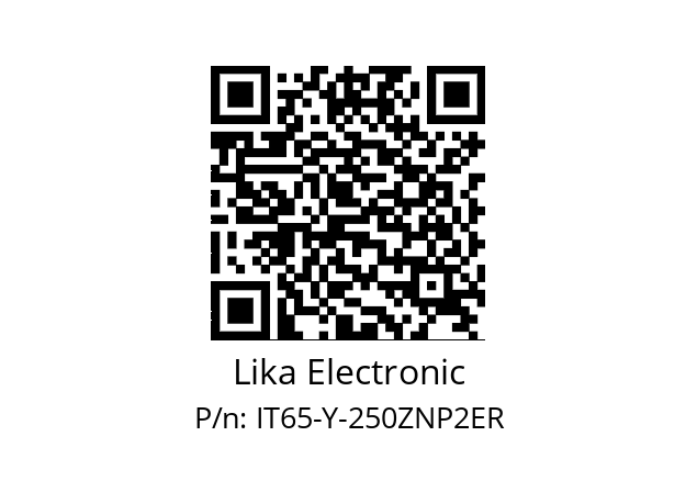   Lika Electronic IT65-Y-250ZNP2ER