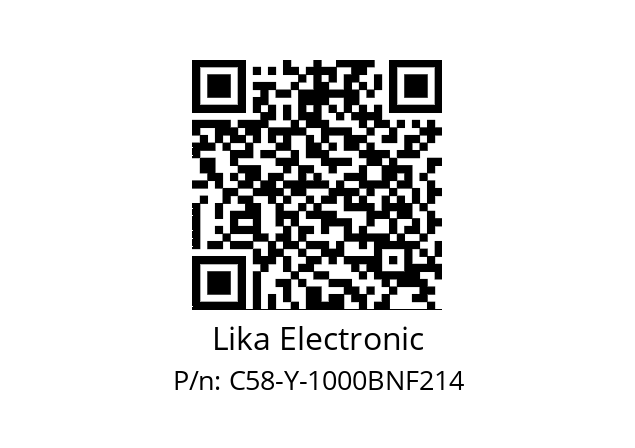   Lika Electronic C58-Y-1000BNF214