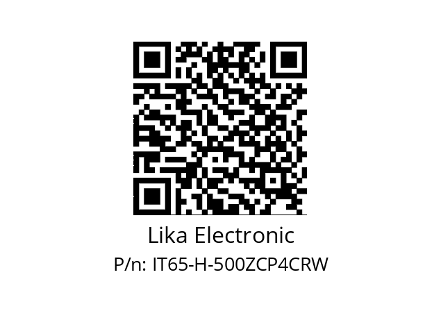   Lika Electronic IT65-H-500ZCP4CRW